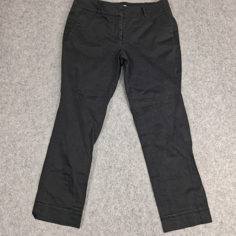 Dalia Collection Black Straight-Leg Trousers
